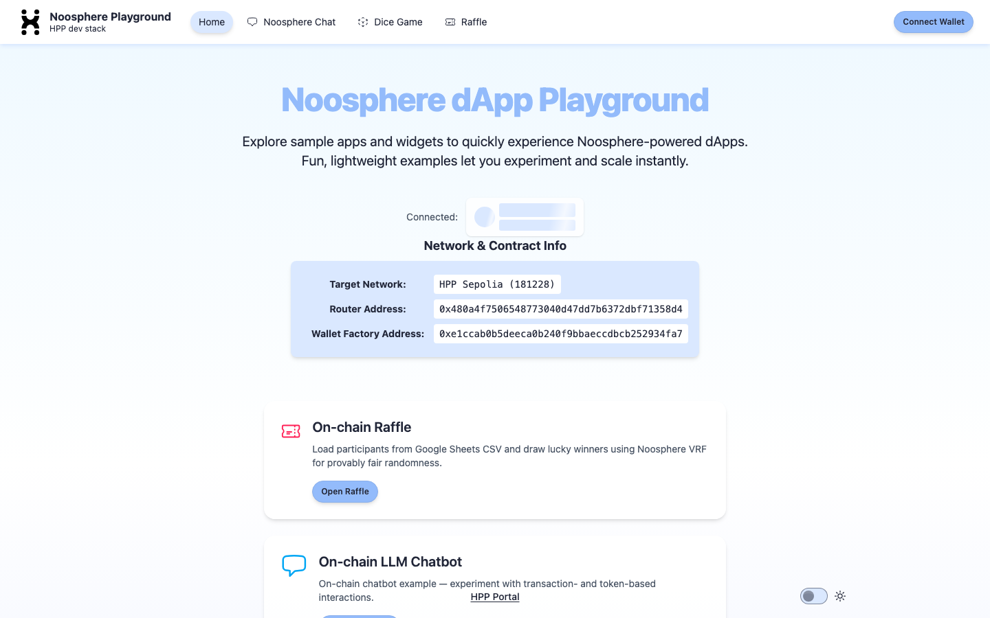 Noosphere Playground